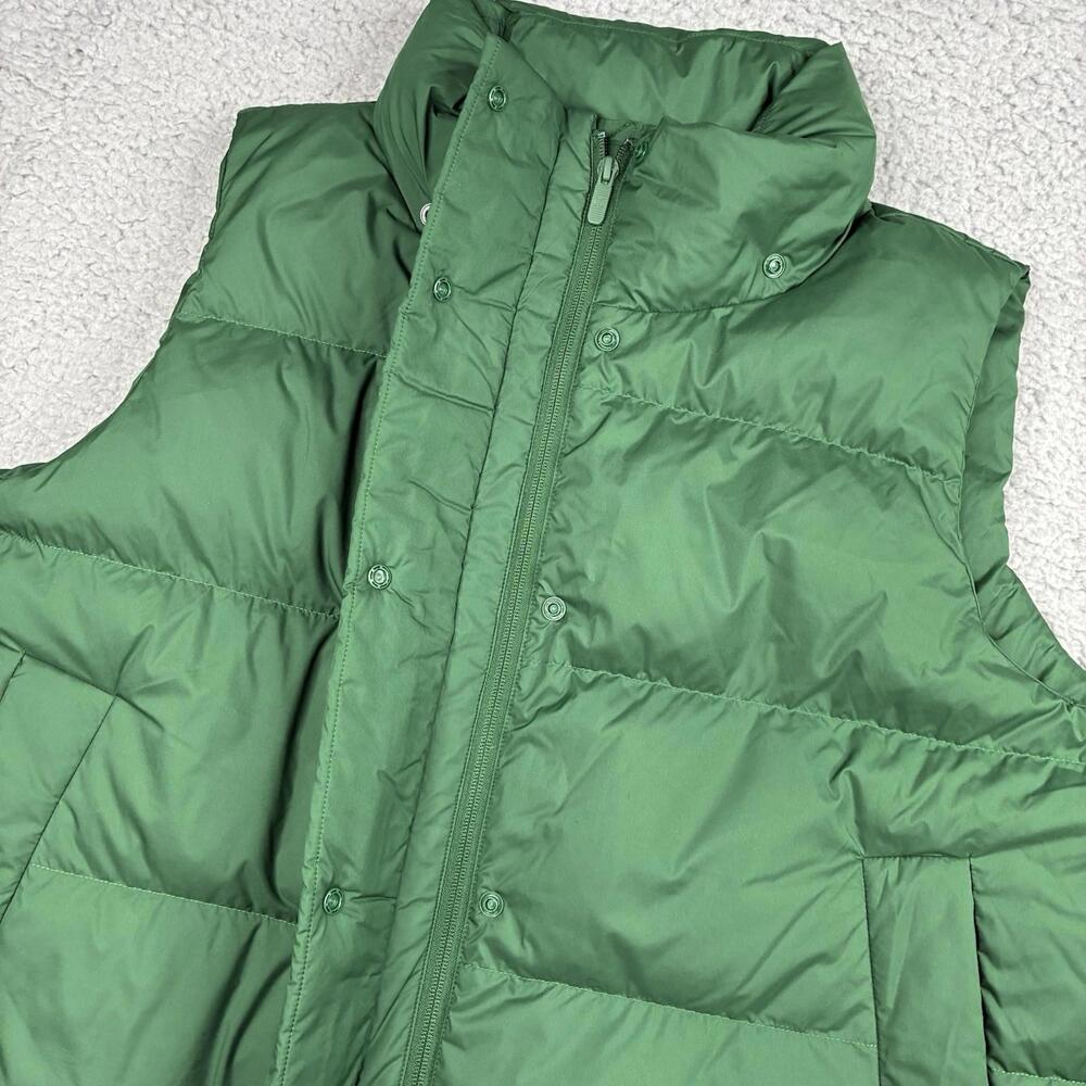 Lululemon Wunder Puff Cropped Vest Womens Everglade Green EVRG LW4BTNS 600 Fill - Picture 5 of 15